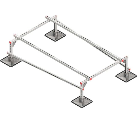 Опорная конструкция для установки оборудования Система КМ TECHNORAPTOR STEELFOOT 1200x2000 тип 1 HD TR0310 KM-TR-STF-SSEI-1200-2000-1 HD