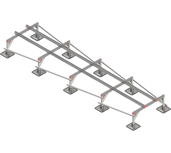 Опорная конструкция для установки оборудования Система КМ TECHNORAPTOR STEELFOOT 1200x5000 тип 1 HD TR0318 KM-TR-STF-SSEI-1200-5000-1 HD