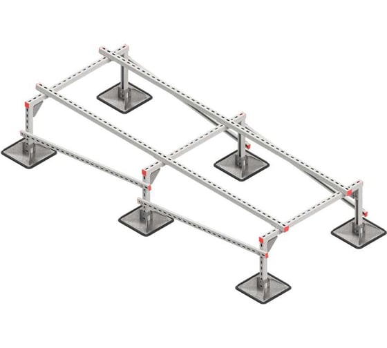 Опорная конструкция для установки оборудования Система КМ TECHNORAPTOR STEELFOOT 1000x2500 HD TR0303 KM-TR-STF-SSEI-1000-2500 HD 1