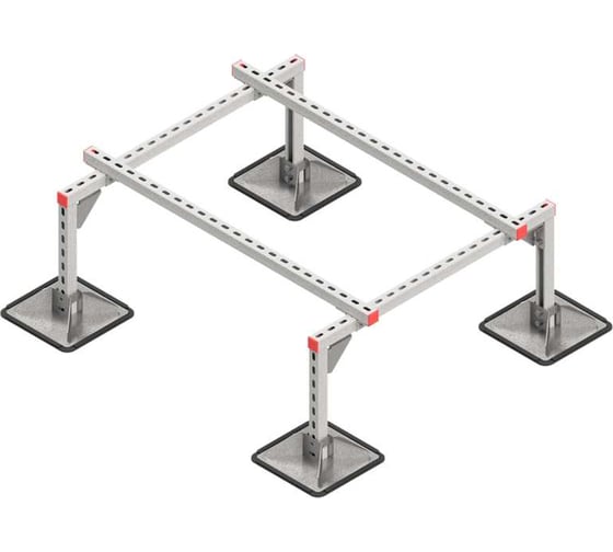 Опорная конструкция для установки оборудования Система КМ TECHNORAPTOR STEELFOOT 1000x1200 мм TR0099 KM-TR-STF-SSEI-1000-1200 1