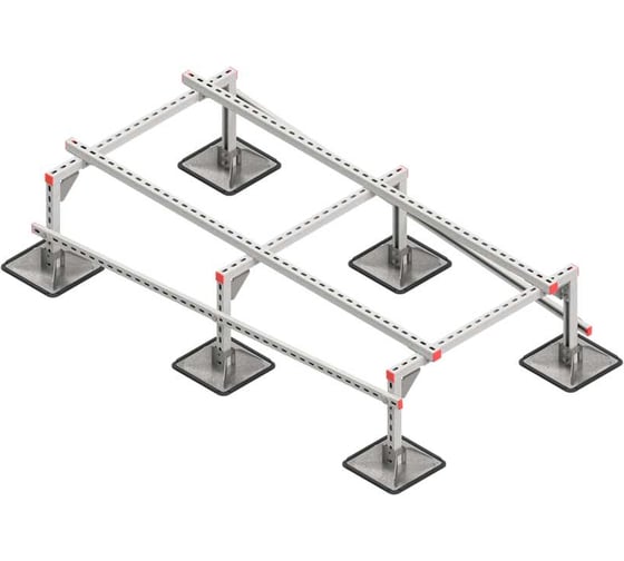 Опорная конструкция для установки оборудования Система КМ TECHNORAPTOR STEELFOOT 1000x2000 тип 2 HD TR0302 KM-TR-STF-SSEI-1000-2000-2 HD