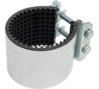 Хомут ремонтный Benarmo сталь оцинкованная, Краб, Ду65, 74-82 мм, 1/стор, L=70 013-4222