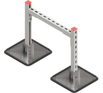 Опорная конструкция для прямоугольных воздуховодов и кабельных лотков на стальных опорах Система КМ 500х500 HD TECHNORAPTOR TR0368 KM-TR-STF-SSHRAD-500-500 HD