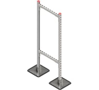 Опорная конструкция для прямоугольных воздуховодов и кабельных лотков на стальных опорах Система КМ 500х1500 HD TECHNORAPTOR TR0378 KM-TR-STF-SSHRAD-500-1500 HD