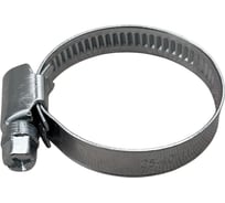 Хомут червячный Крепавто W1, 25-40 мм U0006