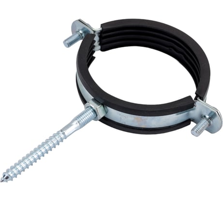 Хомут Uni-Fitt 2 1/2" 75-80 мм с резиновым уплотнителем, шпилькой и дюбелем 850U8800
