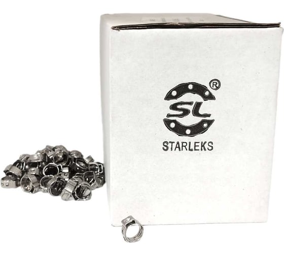 Хомут обжимной STARLEKS 7.0-8.7 5.5 мм 1 шт. S5087