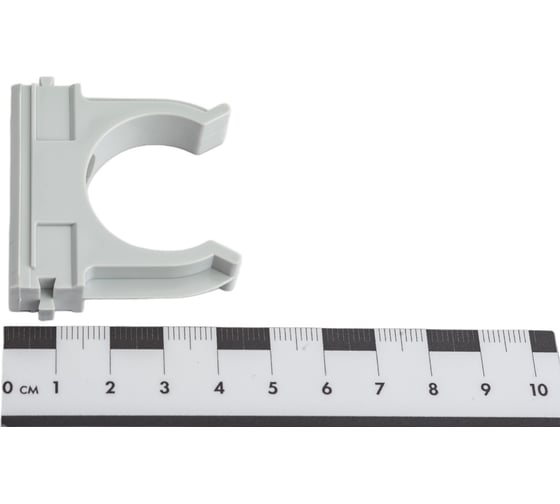 Крепеж-клипса для труб Промрукав АБС-пластик, в п/э, д32, 25 шт PR.02632