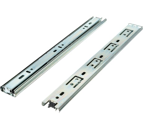 Шариковые направляющие Lemax prof полного выдвижения 35/300 мм, сталь DM35-300W