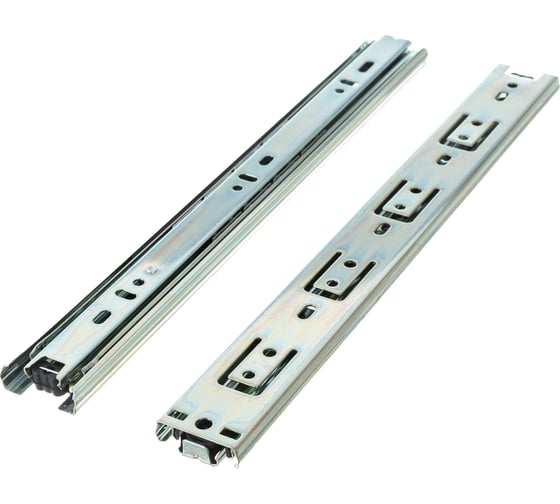 Шариковые направляющие Lemax prof полного выдвижения 35/300 мм, сталь DM35-300W