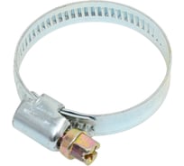 Металлический хомут стяжка 23 БОЛТА 25-40 мм шир.9 мм, 5 шт. 47560