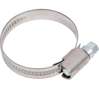 Червячный хомут стяжка 23 БОЛТА  25-40/9 W4 нержавейка, 5 шт. 000000Ч2540.9w4