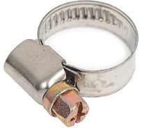 Червячный хомут стяжка 23 БОЛТА 80-100/9 W2 нержавейка, 5 шт. 000Ч80100.9w2