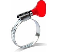 Хомут червячный 23 Болта 08-12 с барашком нержавейка, 5 шт. 0000ЧК812.9w2