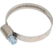 Червячный хомут стяжка 23 БОЛТА  32-50/9 W2 нержавейка, 5 шт. 000Ч3250.9w2