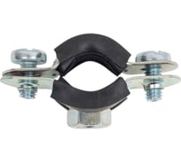 Хомут с EPDM уплотнителем UWS 15-19 мм, 3/8 с гайкой М8 10 шт 1307871