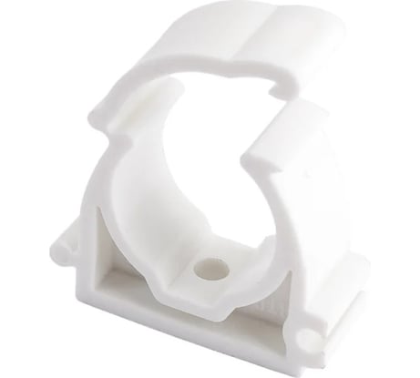 Опора-клипса Millennium PPR 50 мм с защёлкой полипропиленовая для труб, белая 3M92-bdk-505201