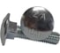 Болт ZAMETAL М 8 х 30 DIN 603 I ISO 8677 оц.,кл.пр. 10.9 (уп. 300 шт) ZA074599 1