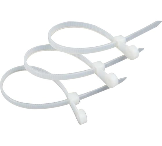 Хомут с отверстием КЭАЗ OptiKit CT-O-N-3,5x150-белый, 100 шт. 278335
