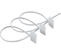 Хомут с площадкой КЭАЗ OptiKit CT-M-N-3,0x200-белый, 100 шт. 278332