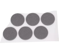 Подкладка самоклеящаяся ЕВРОПАРТНЕР EVA для ножек серая D28мм (14 шт.) 6 0037 12