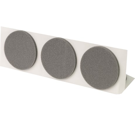 Подкладка самоклеящаяся ЕВРОПАРТНЕР EVA для ножек серая D35мм (9 шт.) 6 0038 12