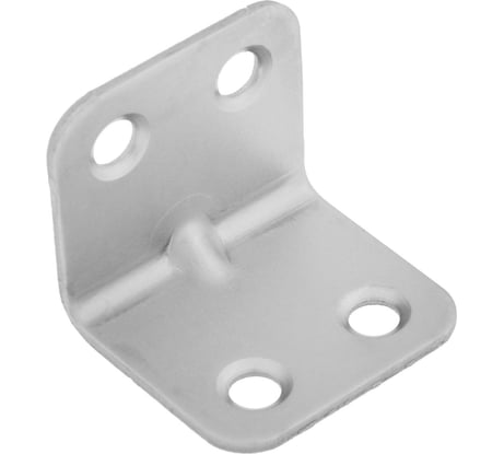 Мебельный уголок ТУНДРА усиленный, 25х25 мм, без покрытия, в упаковке 1 шт. 5294204