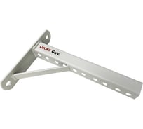 Консольный кронштейн LUCKY Guy с опорой L=250 мм, окрашенный RAL 7035 100 04 250 1