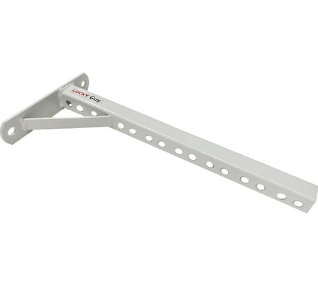 Консольный кронштейн LUCKY Guy с опорой L=400 мм, окрашенный RAL 7035 100 04 400 1