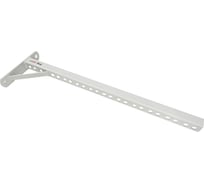 Консольный кронштейн LUCKY Guy с опорой L=600 мм, окрашенный RAL 7035 100 04 600 1