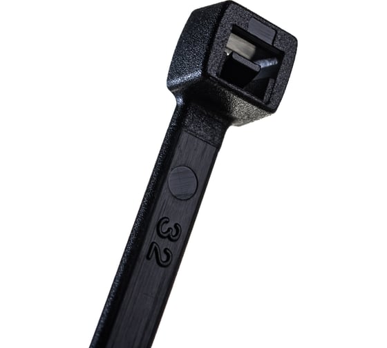 Кабельная стяжка Cuttori CTI 3,6x200 В черная, 100 шт. Италия 100193/1