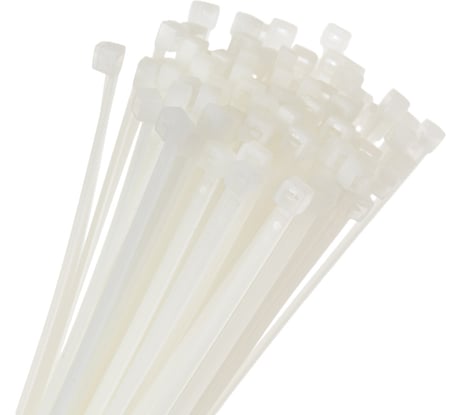 Кабельная стяжка Cuttori CTI 3,6x360 W белая, 100 шт. Италия 100127/1