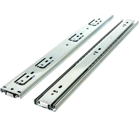 Шариковые направляющие Lemax prof полного выдвижения 45/400 мм, сталь DM45-400F