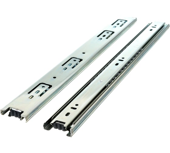 Шариковые направляющие Lemax prof полного выдвижения 45/400 мм, сталь DM45-400F