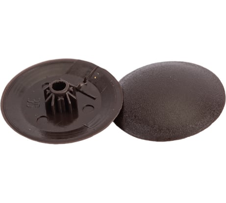 Заглушка Tech-Krep/Zitar №2 темно-коричневая 50 шт пакет 106207