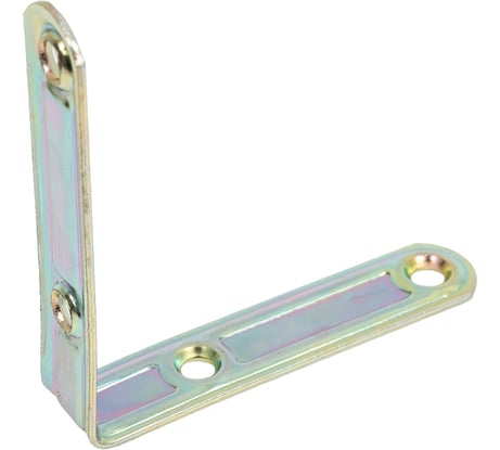 Мебельный уголок ALDEGHI LUIGI SPA 70х70х15 мм, оцинкованный, цвет: желтая оцинкованная сталь 164AT77