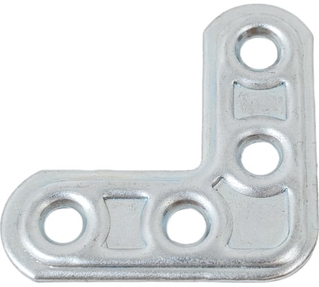 Мебельный плоский уголок ALDEGHI LUIGI SPA 40х40х15 мм, оцинкованный 153AZ44