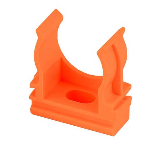 Крепеж ЭРА CLIP16OR клипса для труб, 16 мм, оранжевая Б0051806