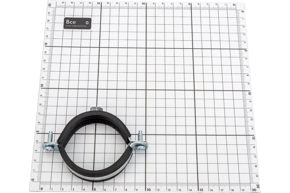 Металлический хомут RTP со шпилькой шурупом и дюбелем, 2\", 58/64 29196 ...