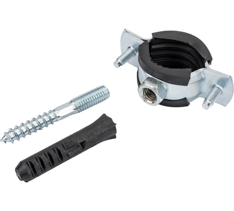 Металлический хомут RTP со шпилькой шурупом и дюбелем, 3/4", 25/29 29192