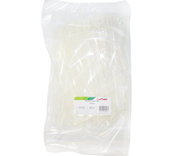 Ремешок-хомут Партнер PRT 200x4,2 500 шт. 827358