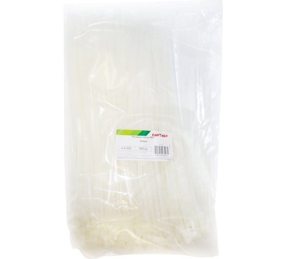 Ремешок-хомут Партнер PRT 300x4,2 500 шт. 827362
