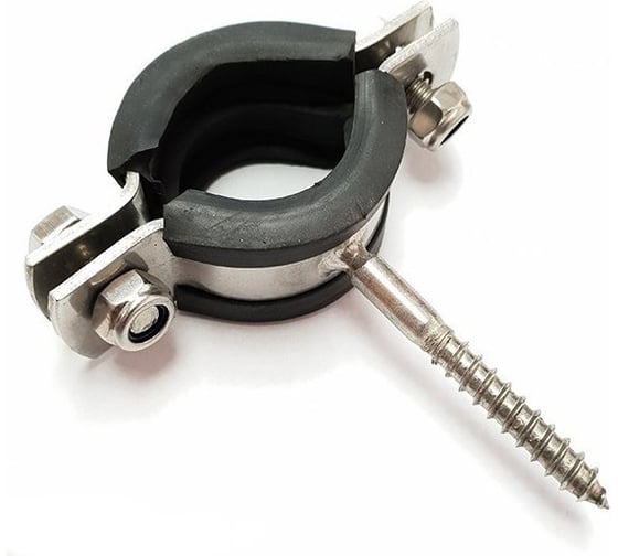 Трубный хомут ДГ3 с шурупом Мир Хомутов 1/2" (20-24) TR1/2ШDGT31 1