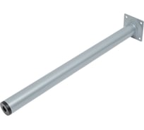 Ножка Tech-Krep D30х400 круглая, нерегул, серая накл. 151261