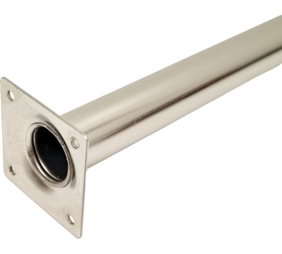 Ножка Tech-Krep D30х400 круглая, нерегул, никель накл. 151259