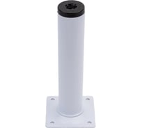 Ножка Tech-Krep D30х150 круглая, нерегул, белая накл. 151280