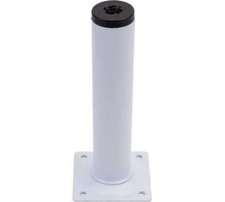 Ножка Tech-Krep D30х150 круглая, нерегул, белая накл. 151280