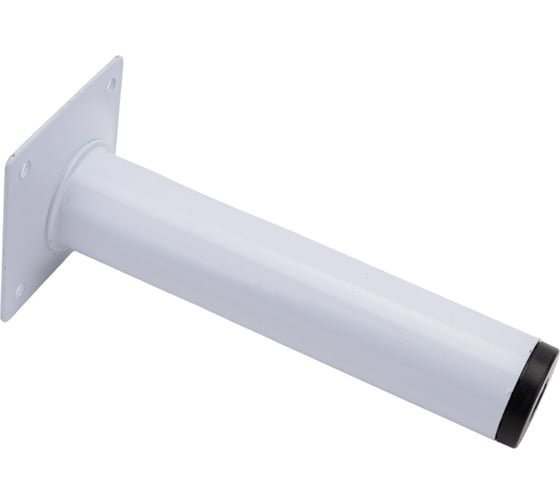 Ножка Tech-Krep D30х150 круглая, нерегул, белая накл. 151280