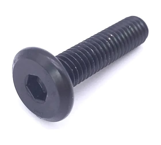 Винт мебельный ОПМ 601008-2 М6x30 black flZnncL-720h 100 шт. УТ000146910
