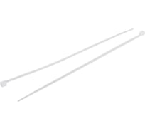 Стяжка для кабеля ОПМ 645003 80x2,5 белая 100 шт УТ000081819